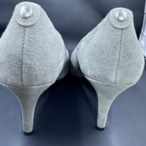"MICHAEL KORS" ALINA FLEX, NEW!!Gray Pumps, SZ 10M, Office Suede,NO BOX ,NO TAGS - Picture 12 of 12